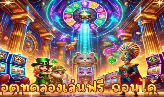 สล็อตทดลองเล่นฟรี ถอนได้