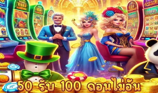 50 รับ 100 ถอนไม่อั้น