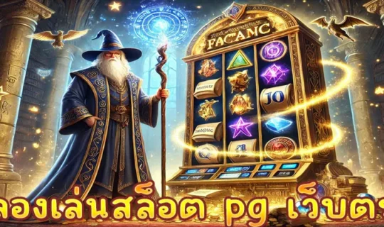 ทดลองเล่นสล็อต pg เว็บตรง