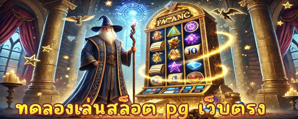 ทดลองเล่นสล็อต pg เว็บตรง