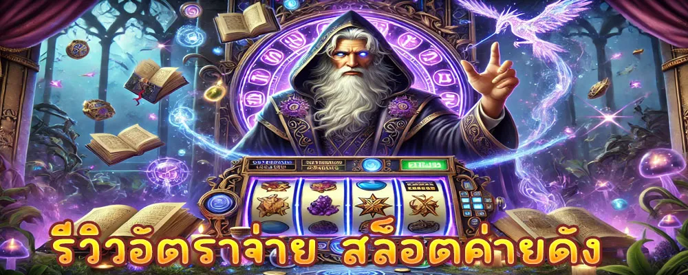 รีวิวอัตราจ่าย สล็อตค่ายดัง