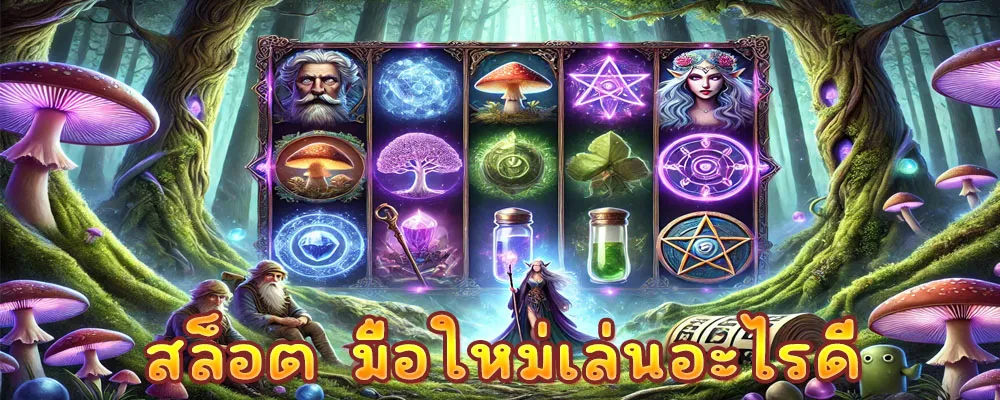 สล็อต มือใหม่เล่นอะไรดี