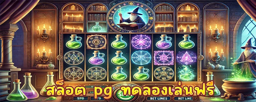 สล็อต pg ทดลองเล่นฟรี