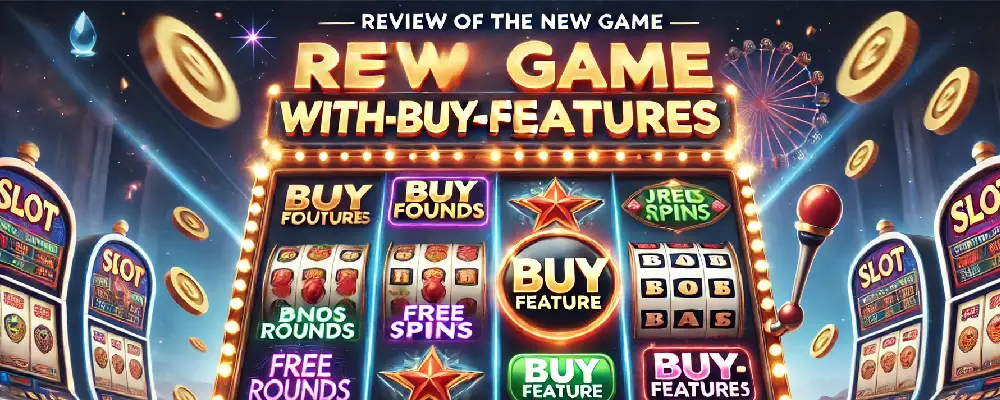 รีวิวเกมใหม่ สล็อตซื้อฟีเจอร์