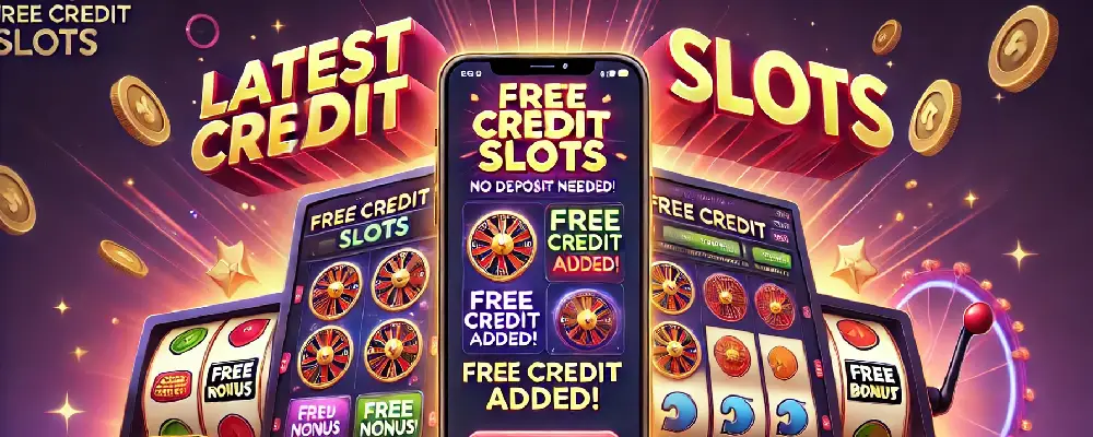 สล็อตเครดิตฟรี ล่าสุด