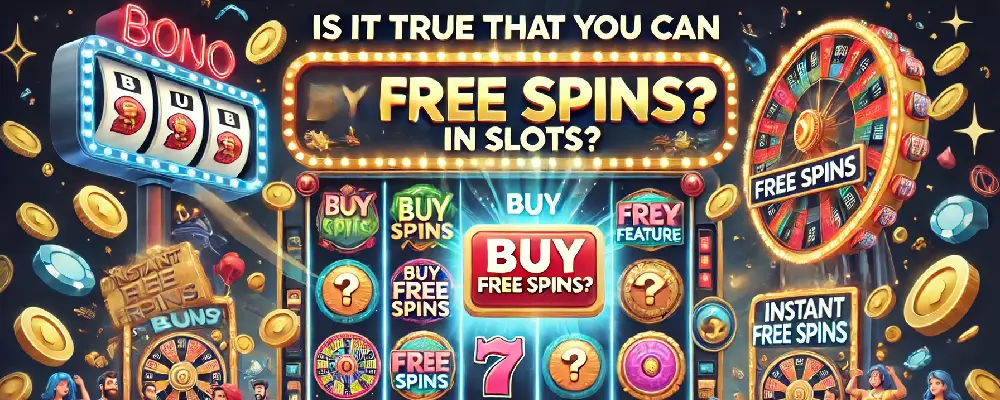 สล็อต ซื้อฟรีสปิน ได้จริงไหม