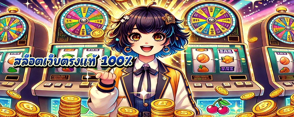 สล็อตเว็บตรงแท้ 100%