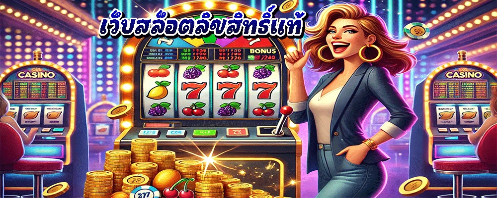เว็บสล็อตลิขสิทธิ์แท้