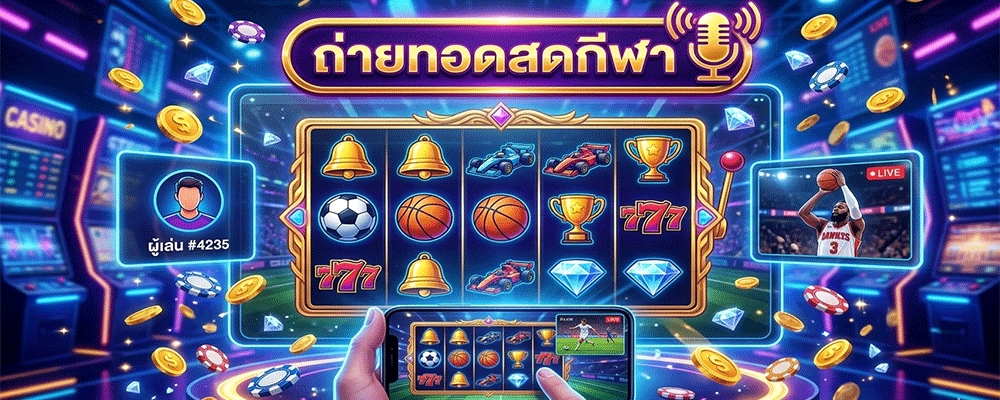 ถ่ายทอดสดกีฬา